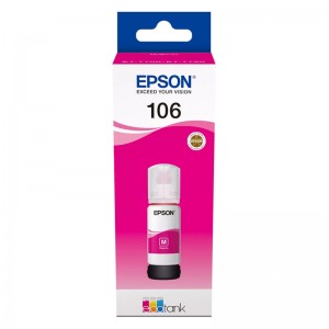 Tinteiro Epson Original 106 EcoTank Magenta Ink Bottle